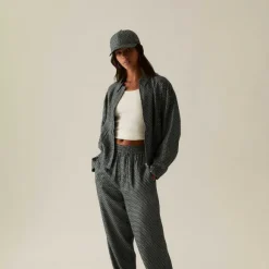 Kith Women Gesa Monogram Silk Coach Jacket