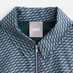 Kith Women Gesa Monogram Silk Coach Jacket