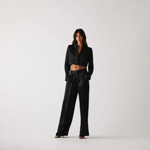 Kith Women Kyrie Cropped Tuxedo Jacket