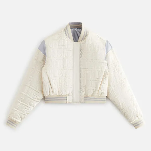 Kith Women Landry Cropped Varsity Bomber