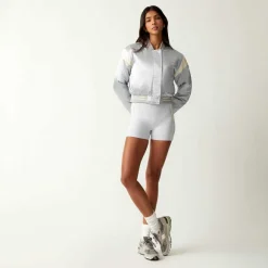 Kith Women Landry Cropped Varsity Bomber