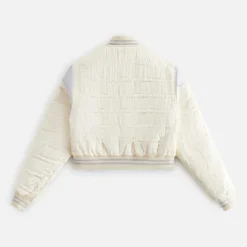 Kith Women Landry Cropped Varsity Bomber