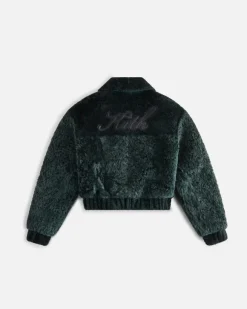 Kith Women Lennox Panelled Shearling Bomber