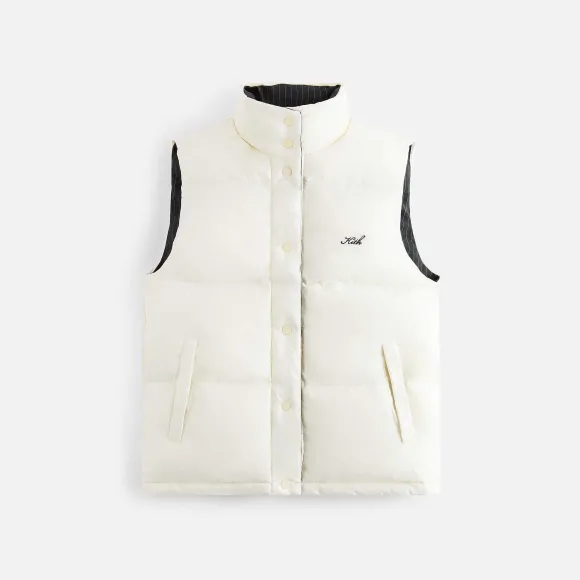 Kith Women Lewis Padded Reversible Pinstripe Vest