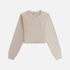 Kith Women Lucy Ii Cropped Long Sleeve Tee