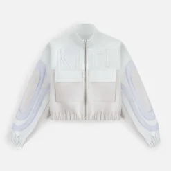Kith Women Mei Leather Track Bomber