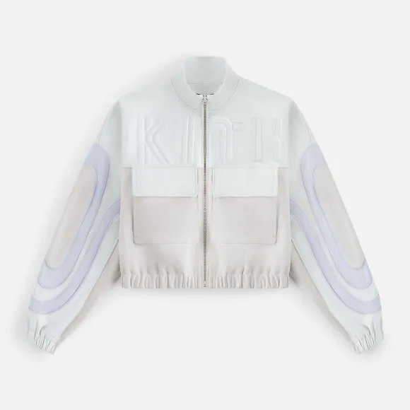 Kith Women Mei Leather Track Bomber