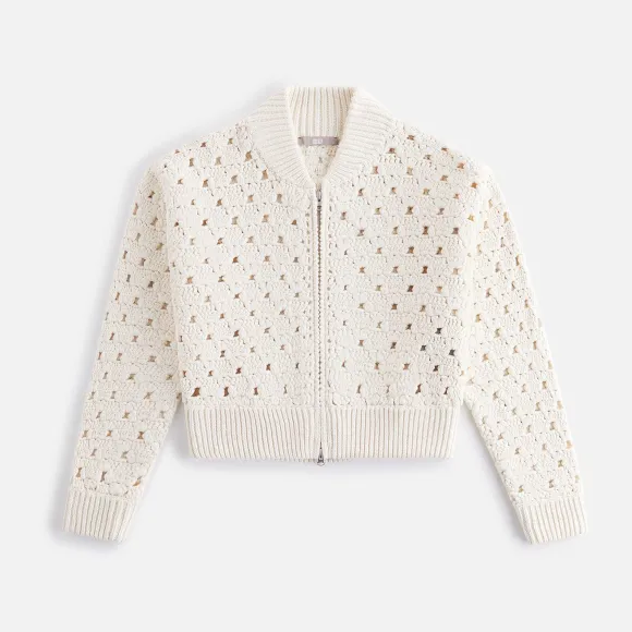 Kith Women Merritt Crochet Knit Bomber