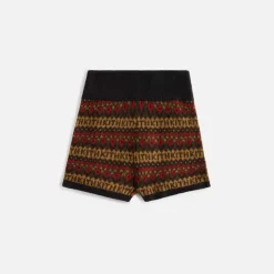 Kith Women Mica Logo Fair Isle Short