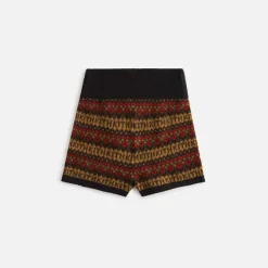 Kith Women Mica Logo Fair Isle Short