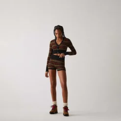 Kith Women Mica Logo Fair Isle Short