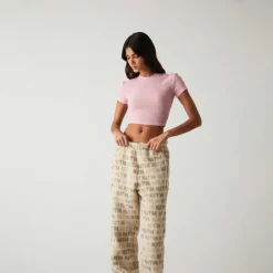 Kith Women Mulberry Iii Monogram Wave Mesh Tee