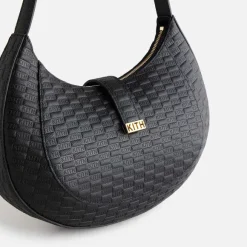 Kith Women Saffiano Saddle Bag In Kith Monogram