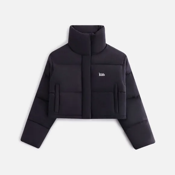 Kith Women Shae Cropped Denim Puffer