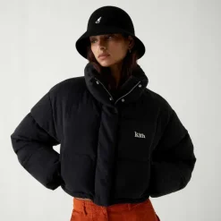 Kith Women Shae Cropped Denim Puffer