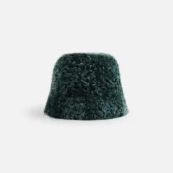 Kith Women Shearling Bucket Hat