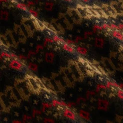 Kith Women Sydney Cropped Logo Fair Isle Cardigan