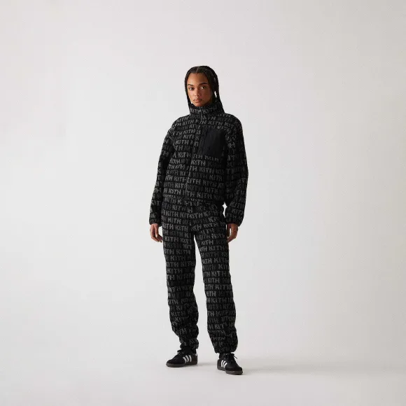 Kith Women Waverly Multi Monogram Fleece