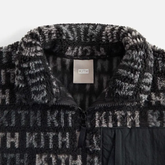 Kith Women Waverly Multi Monogram Fleece