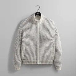 Kith Wyona Open Knit Full Zip Sweater