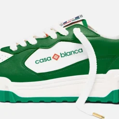 Leather Tennis Court Sneaker