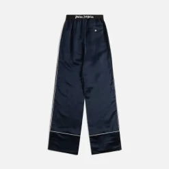 Logo-Jacquard Piped Pajama Pants