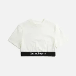 Logo Tape Cropped Tee