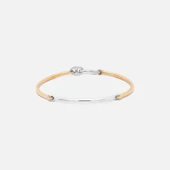 Lyra 2.5Mm Bracelet R3C Yellow And White Gold
