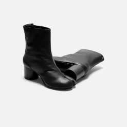 Maison Tabi Ankle Boots Black