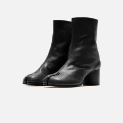 Maison Tabi Ankle Boots Black
