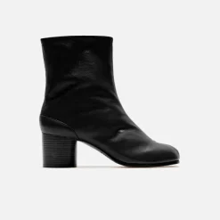 Maison Tabi Ankle Boots Black