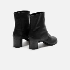 Maison Tabi Ankle Boots Black