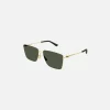 Metal Rimless Frame Sunglasses
