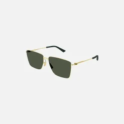Metal Rimless Frame Sunglasses