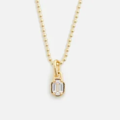 Mini Emblem Pendant 18K Plated