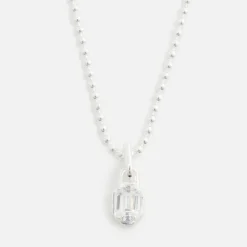 Mini Emblem Pendant Sterling