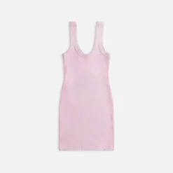 Mini Tank Dress With Embossed Logo