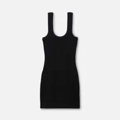 Mini Tank Dress With Embossed Logo