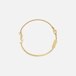 Monogram Bracelet With Crystals