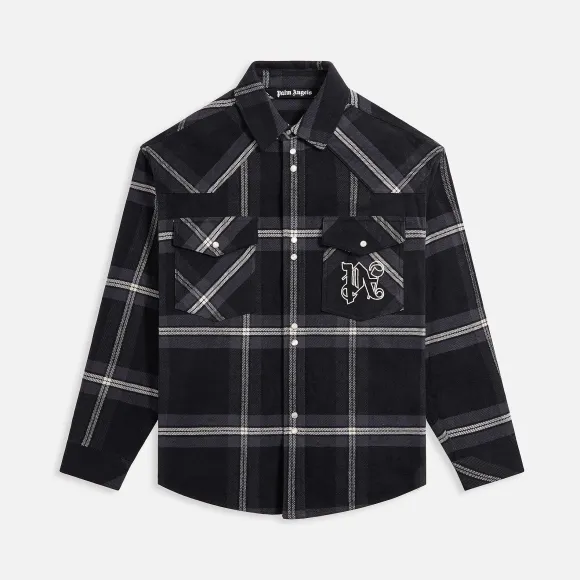 Monogram Check Overshirt