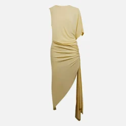 Monstera Cut Wrap Dress