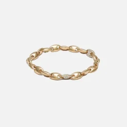 Neo 7Mm Bracelet In Yellow And White Diamonds