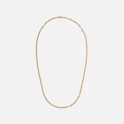 Neo 4Mm Necklace In Yellow And White Diamonds