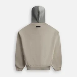 Nylon Fleece Hoodie