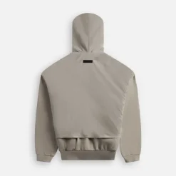 Nylon Fleece Hoodie