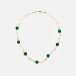 Onyx Freshwater Pearl Necklace