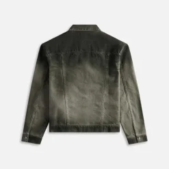 Overdyed Canvas Buckle Jacket