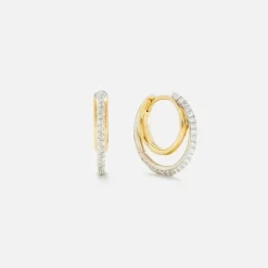 Paire De Creoles Hula Hoop Pm