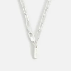 Paperclip Chain Sterling