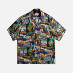 Postcard Silk Shirt